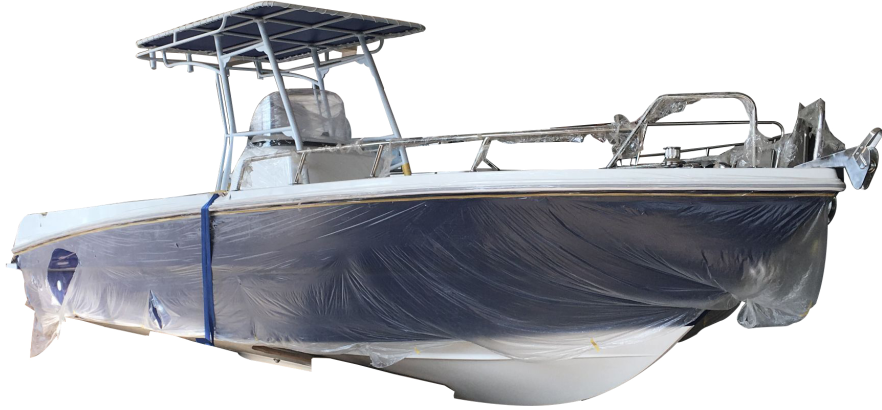 Bateau de p&ecirc;che en fibre de verre