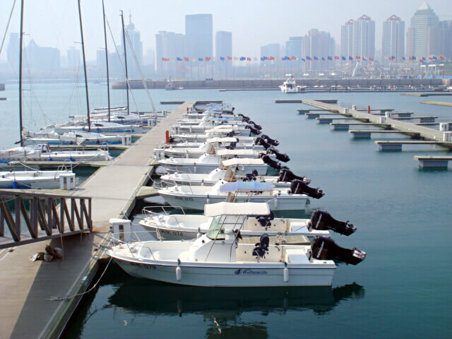 生产2008年青岛奥帆赛工作艇 (2)