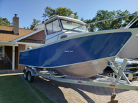 Bateau en aluminium offshore de sablage de haute qualité