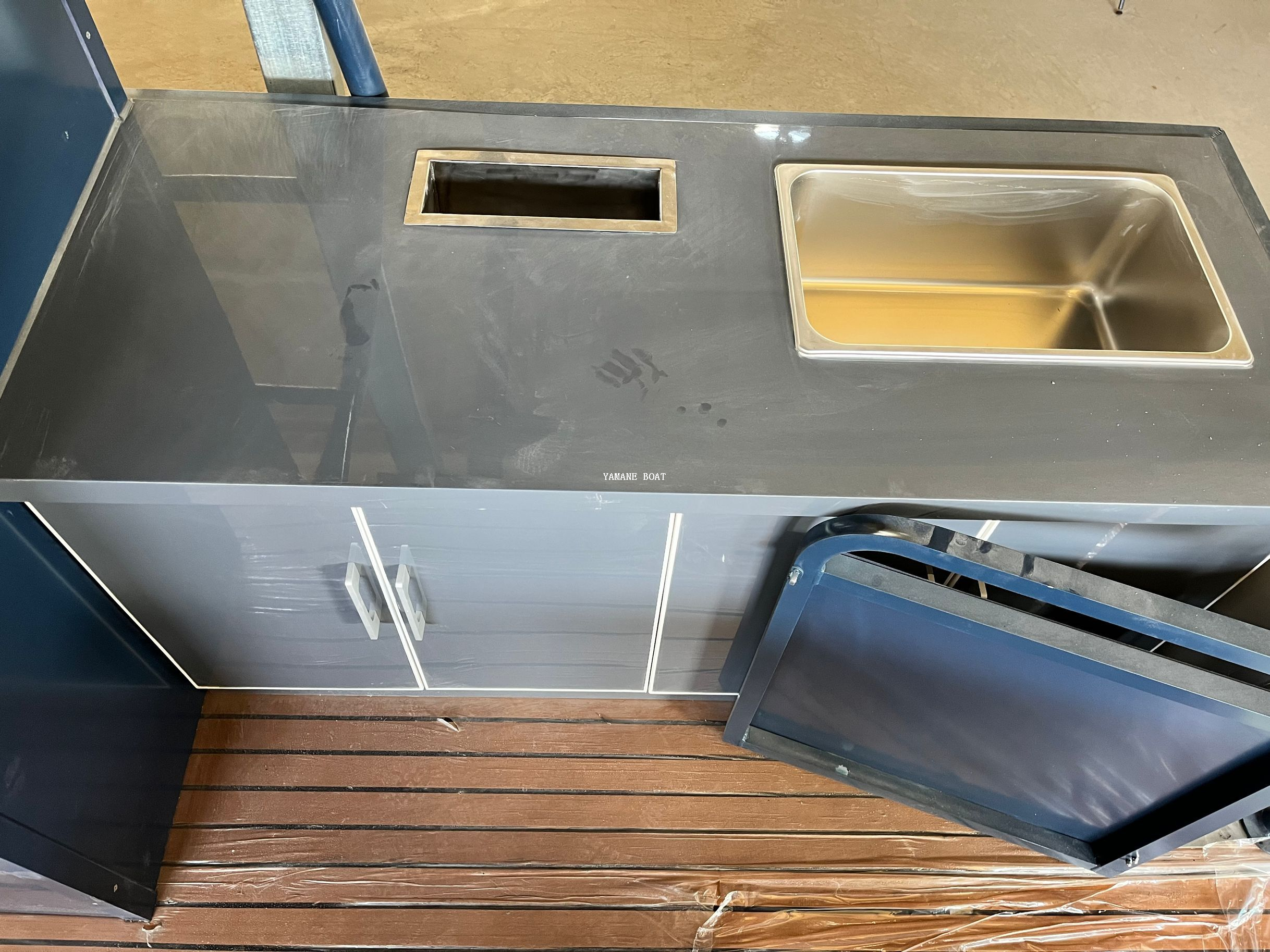 nouveau modèle de bateau ponton en aluminium de 11 m avec deuxième pont 