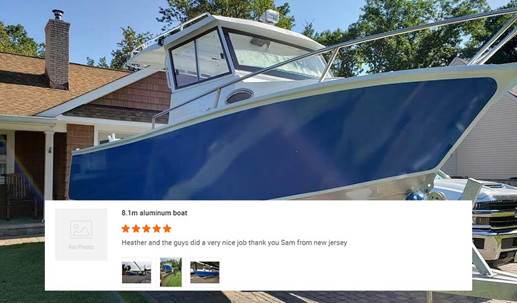 Avis de client sur Bateau en aluminium