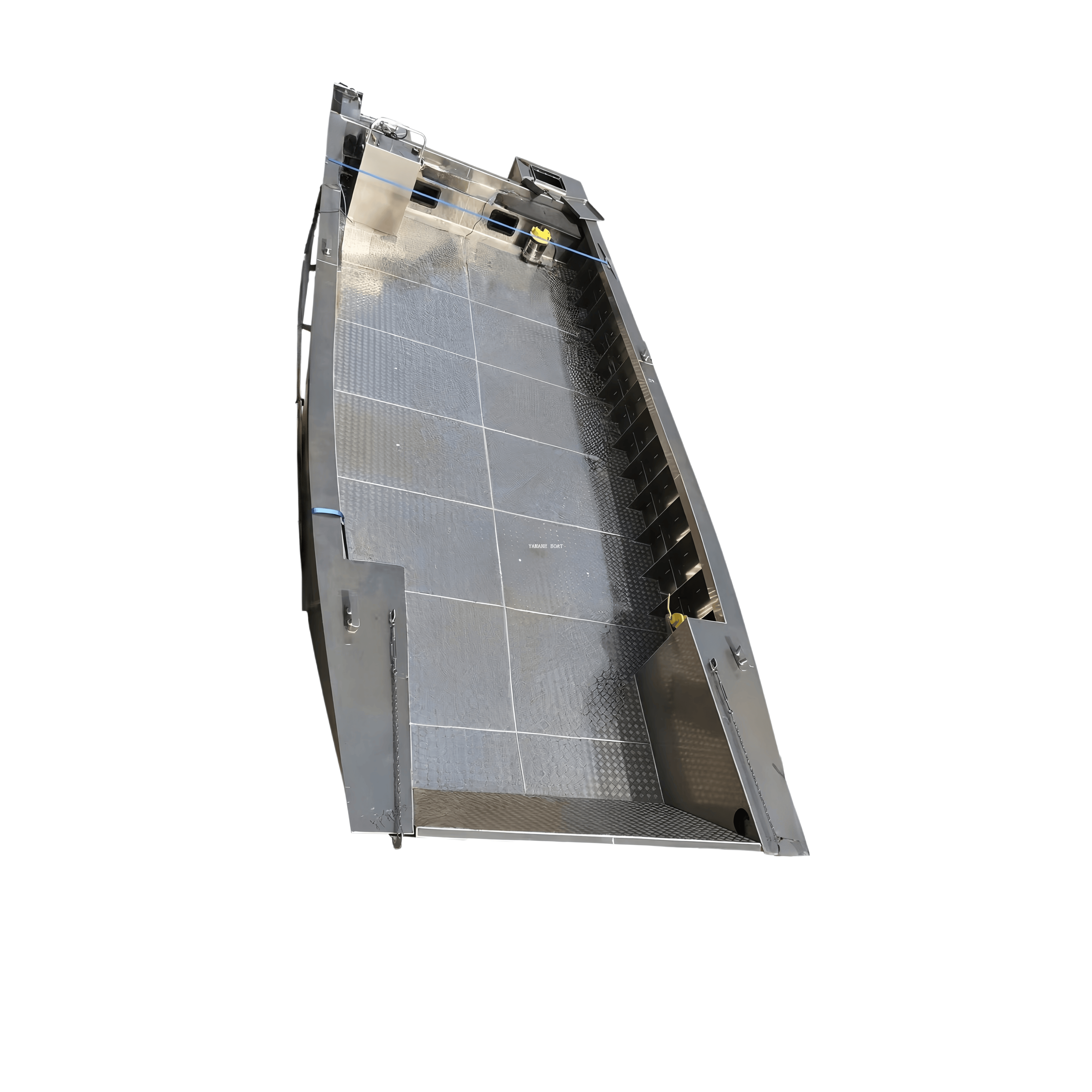 Barge de débarquement en aluminium de 11 m avec grande proue ouverte