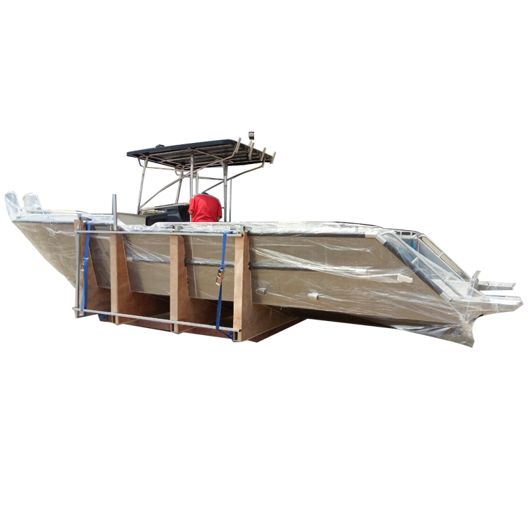 Remorques de sablage robustes Bateau en aluminium