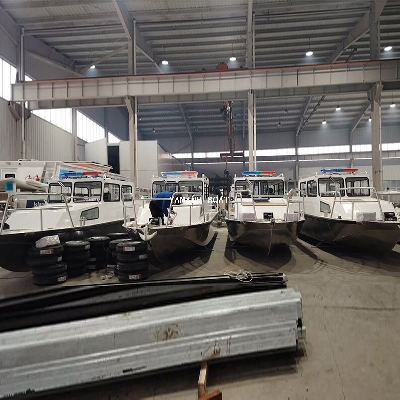 Bateau de travail de sauvetage de plongée pilote de patrouille en aluminium de 9,55 m