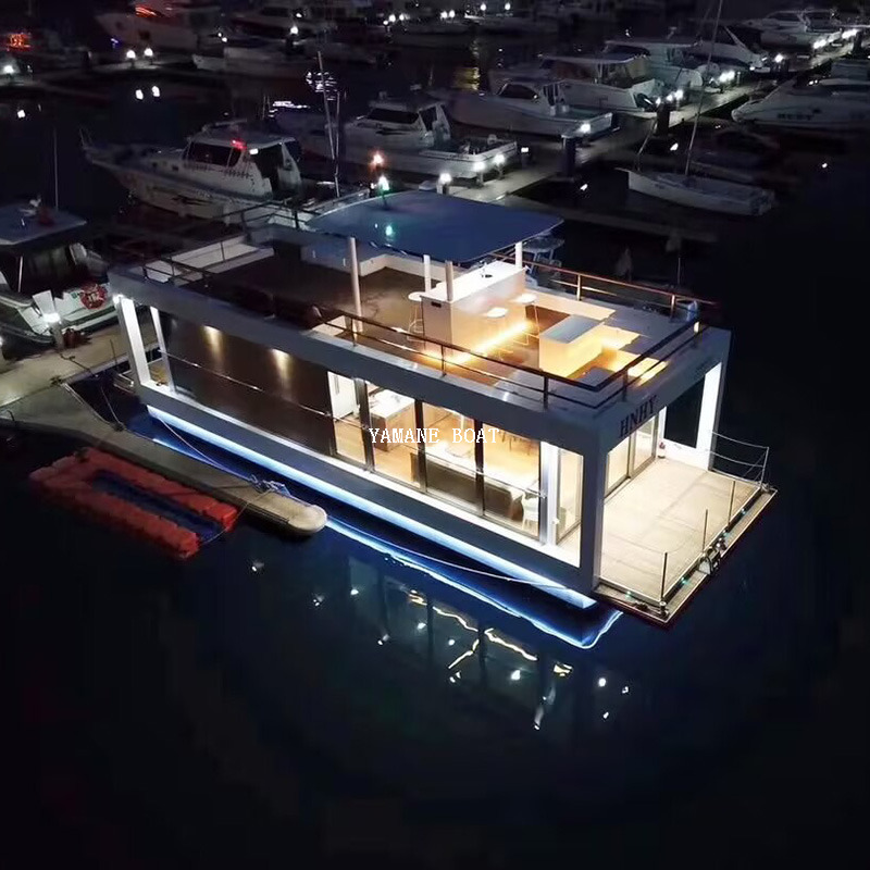 Bateau ponton en aluminium de 11,8 m