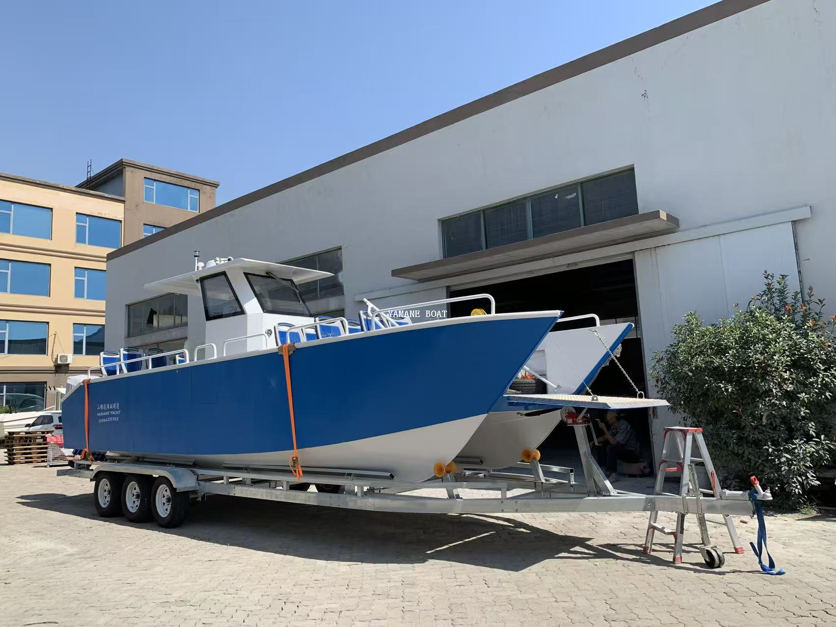 Navires à passagers en aluminium