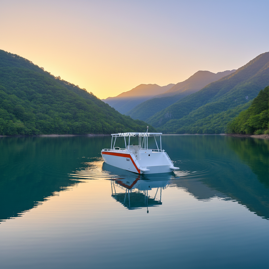 Yacht à grande vitesse de bateau de pêche de chapiteau en aluminium de 32 pieds 9,7 m