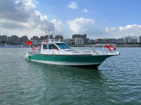 Bateau en aluminium offshore à peinture antidérapante durable