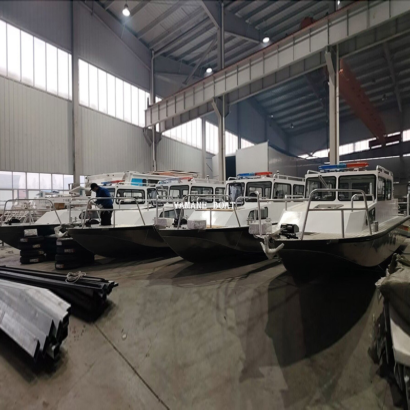 Bateau de travail de sauvetage de plongée pilote de patrouille en aluminium de 9,55 m