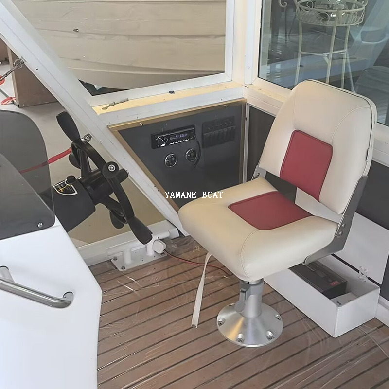 Bateau ponton en aluminium SG1150N 11,5 m, yacht Yamane