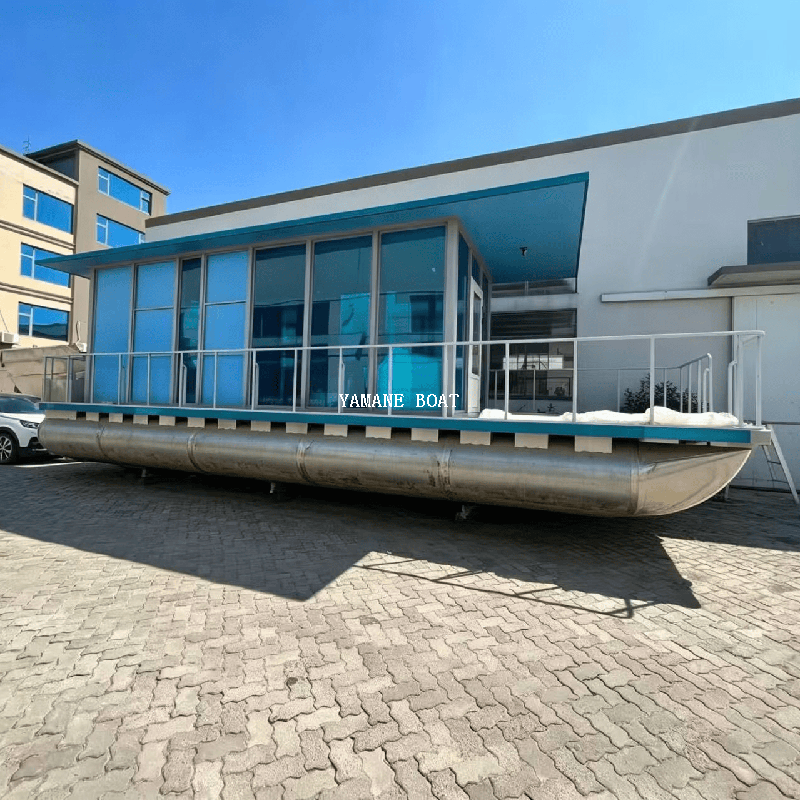 Bateau ponton en verre de 11 m, usine de yacht Yamane Ryu