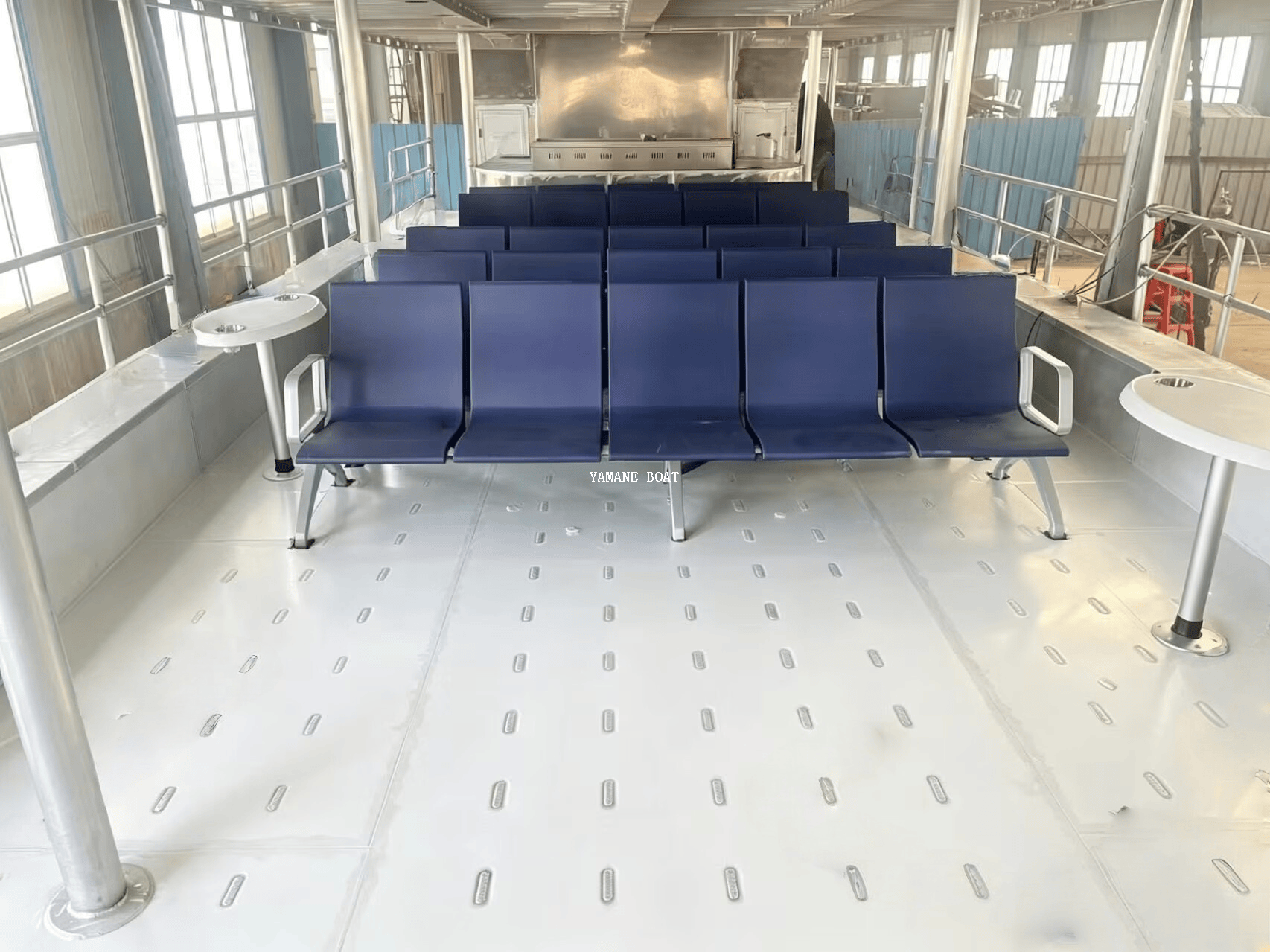Bateau à passagers catamaran en aluminium de 50 pieds pour le tourisme et le tourisme