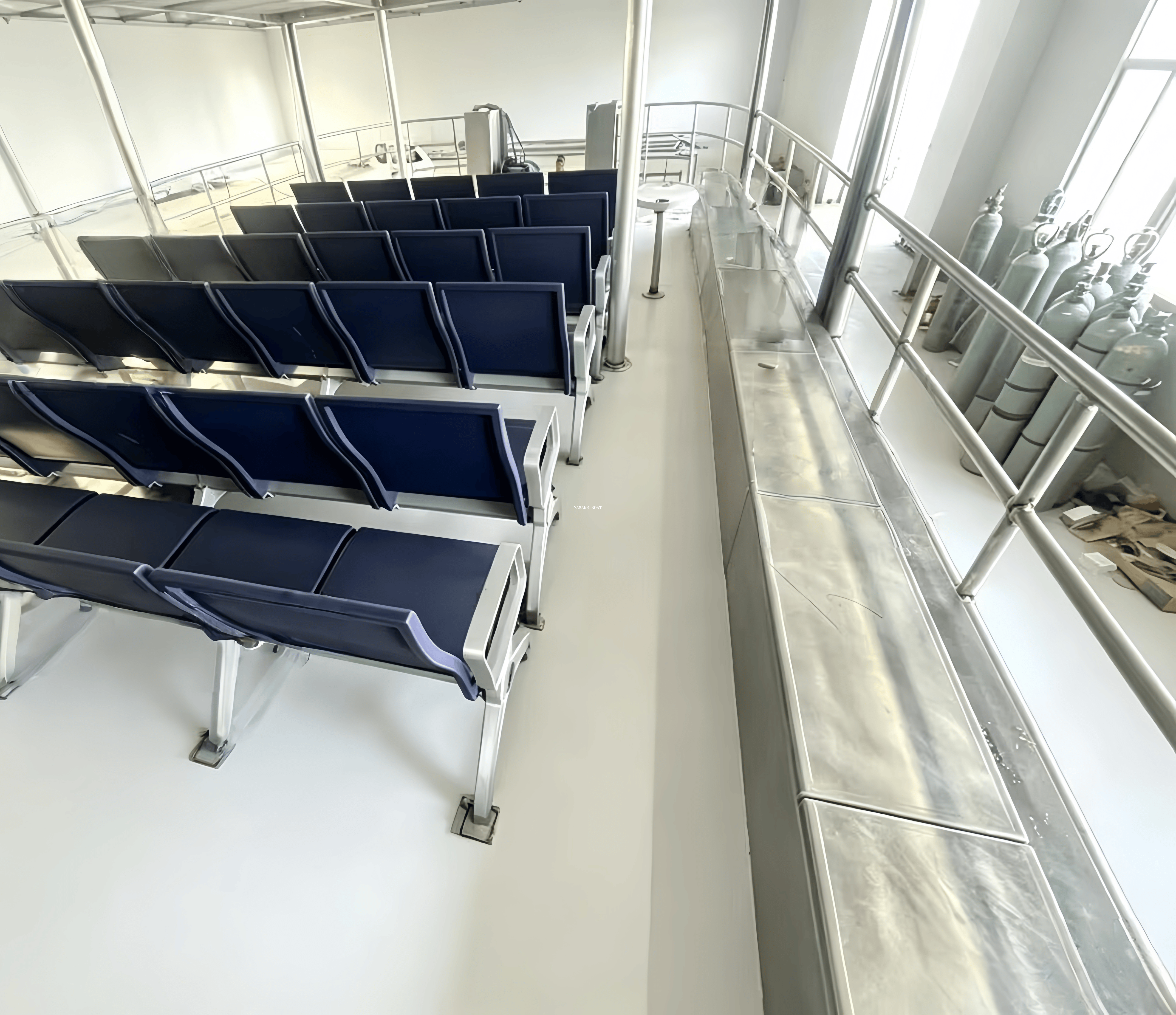 Bateau à passagers catamaran en aluminium de 50 pieds pour le tourisme et le tourisme