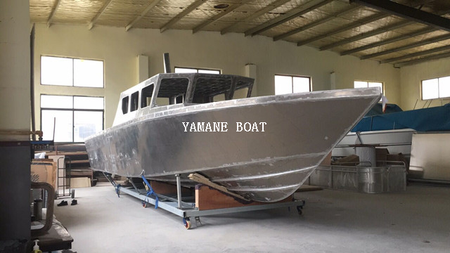 Bateau de sauvetage à vitesse rapide de pilote de patrouille en aluminium de 37 pieds 