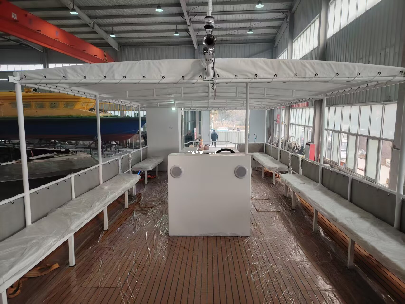 Bateau à passagers touristique en aluminium de catamaran de 11,5 m 