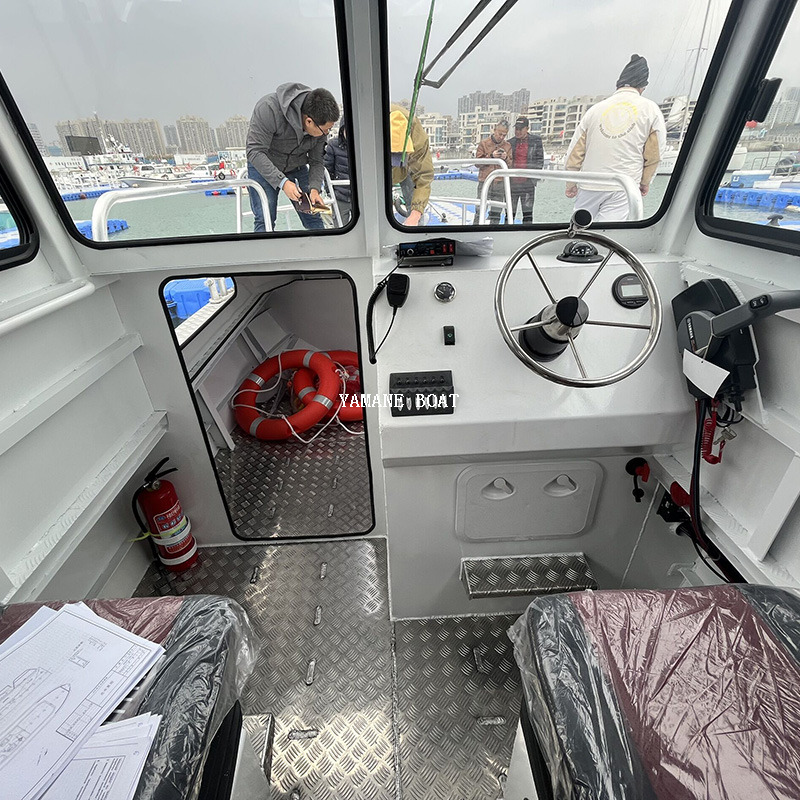 Bateau de travail de sauvetage de plongée pilote de patrouille en aluminium de 9,55 m