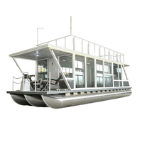 Bateau ponton en aluminium SG1150N 11,5 m, yacht Yamane