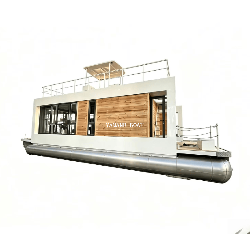 Bateau ponton en aluminium de 11,5 m - Fabricant de yachts Yamane Ryu