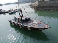 Bateau de cabine de patrouille pilote en aluminium de 11,3 m et 36 pieds 