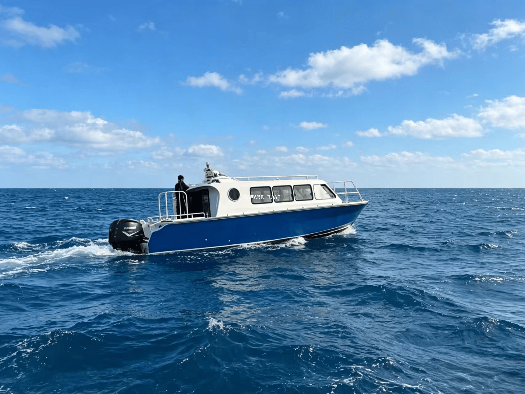 Bateau à passagers en ferry de transport d'équipage en aluminium de 12 m
