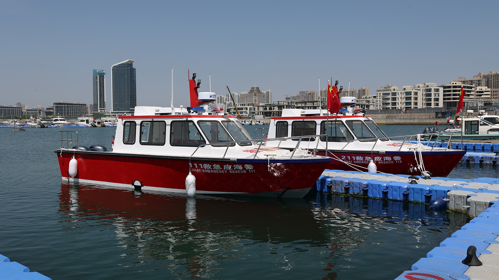 SG876 Bateau de sauvetage de patrouille en aluminium de 8,76 m, yacht Yamane Ryu (1).JPG