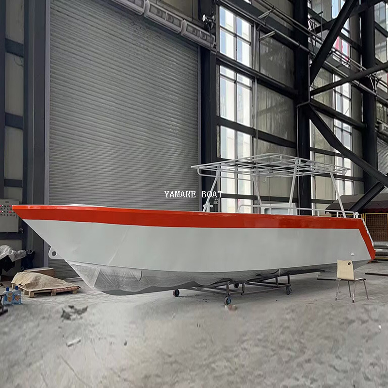 Bateau à vitesse rapide commercial en aluminium de 9,7 m
