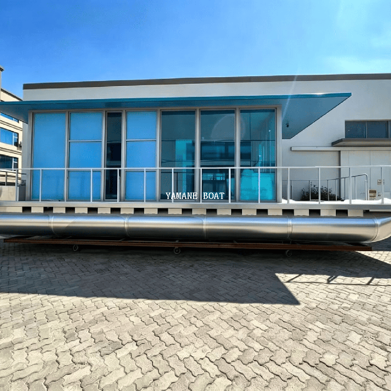 Bateau ponton en verre de 11 m, usine de yacht Yamane Ryu
