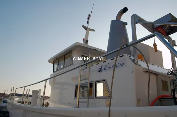 17.1m bateau de pêche professionnelle en fibre de verre commercial avec diesel à l'intérieur et à l'hélice