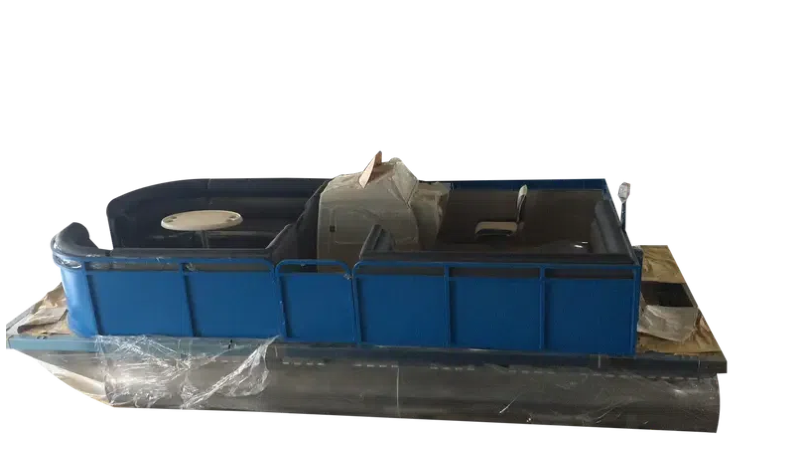 bateau ponton en aluminium