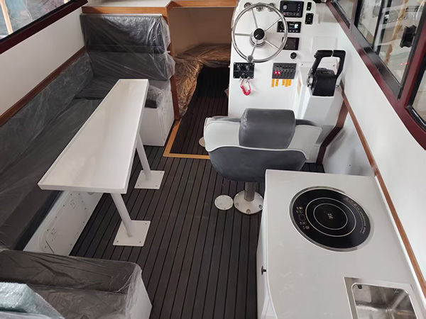 SG950F Bateau &agrave; cabine compl&egrave;te en fibre de verre de 9,5 m, yacht yamane ryu (13).JPG