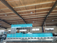 Bateau ponton en aluminium à double pont de 37 pieds avec sièges de canapé 