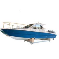 Bateau à cabine en fibre de verre de 32 pieds