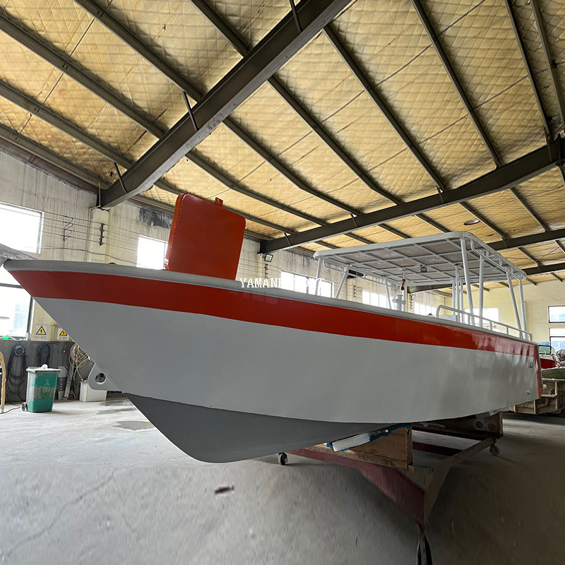 Bateau à vitesse rapide commercial en aluminium de 9,7 m