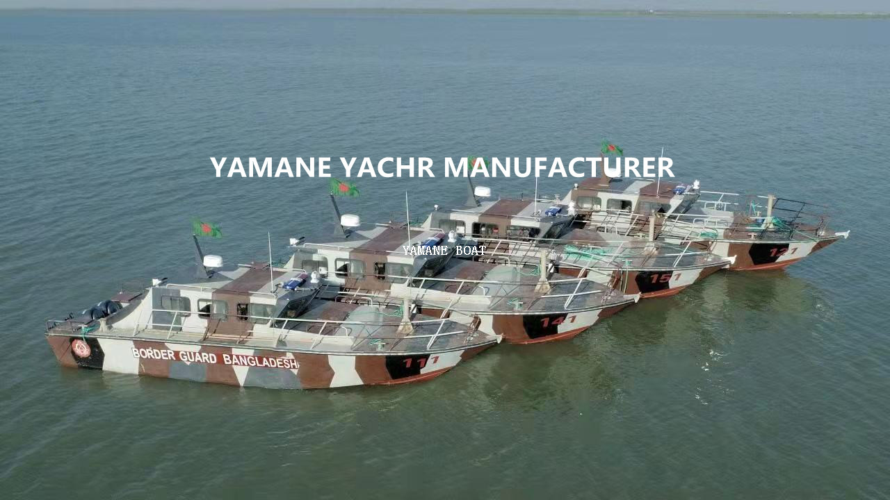 Bateau de cabine de patrouille pilote en aluminium de 11,3 m et 36 pieds 