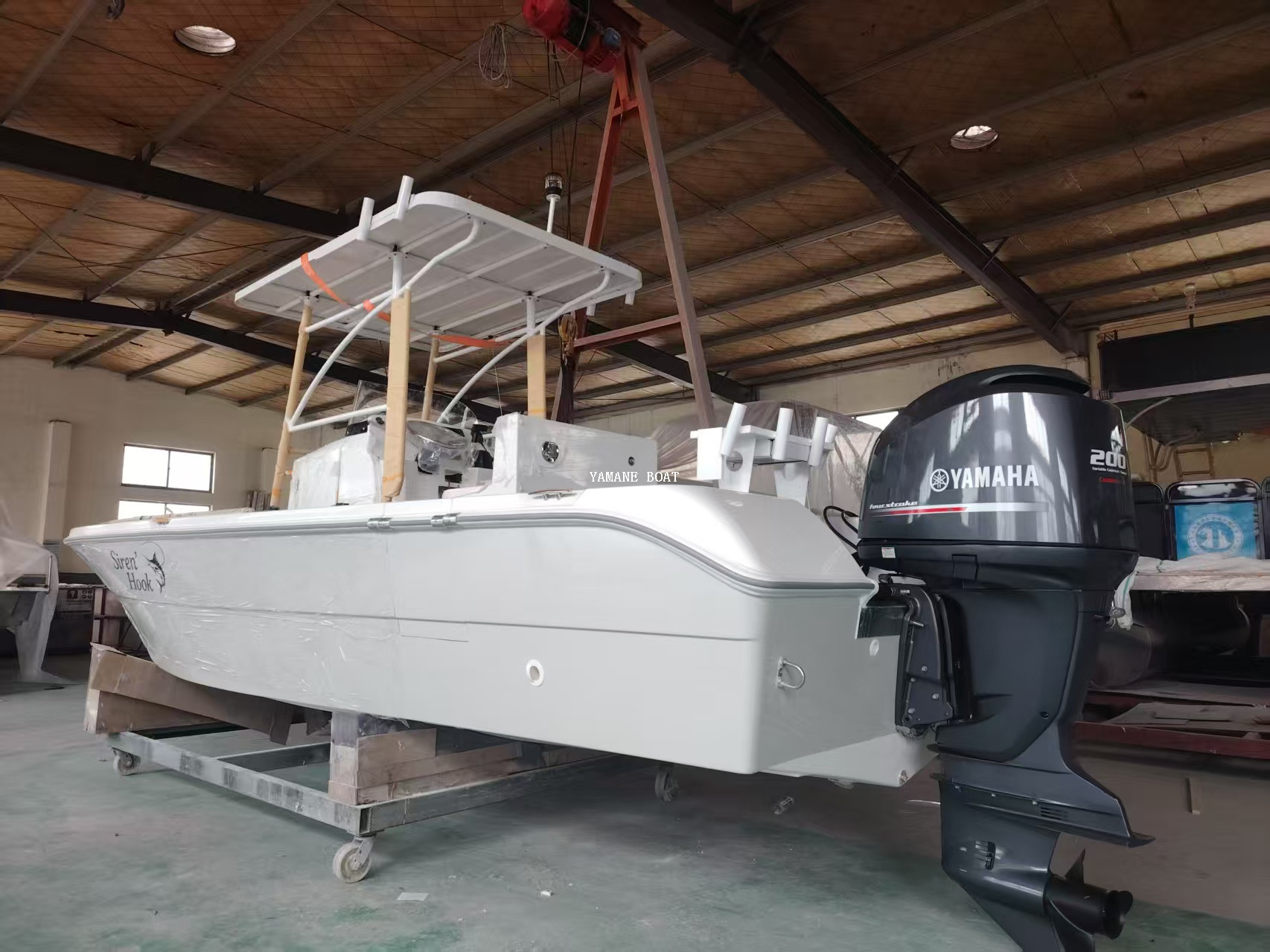 Bateau de pêche de yacht de vitesse de fibre de verre de 7.20M 24ft