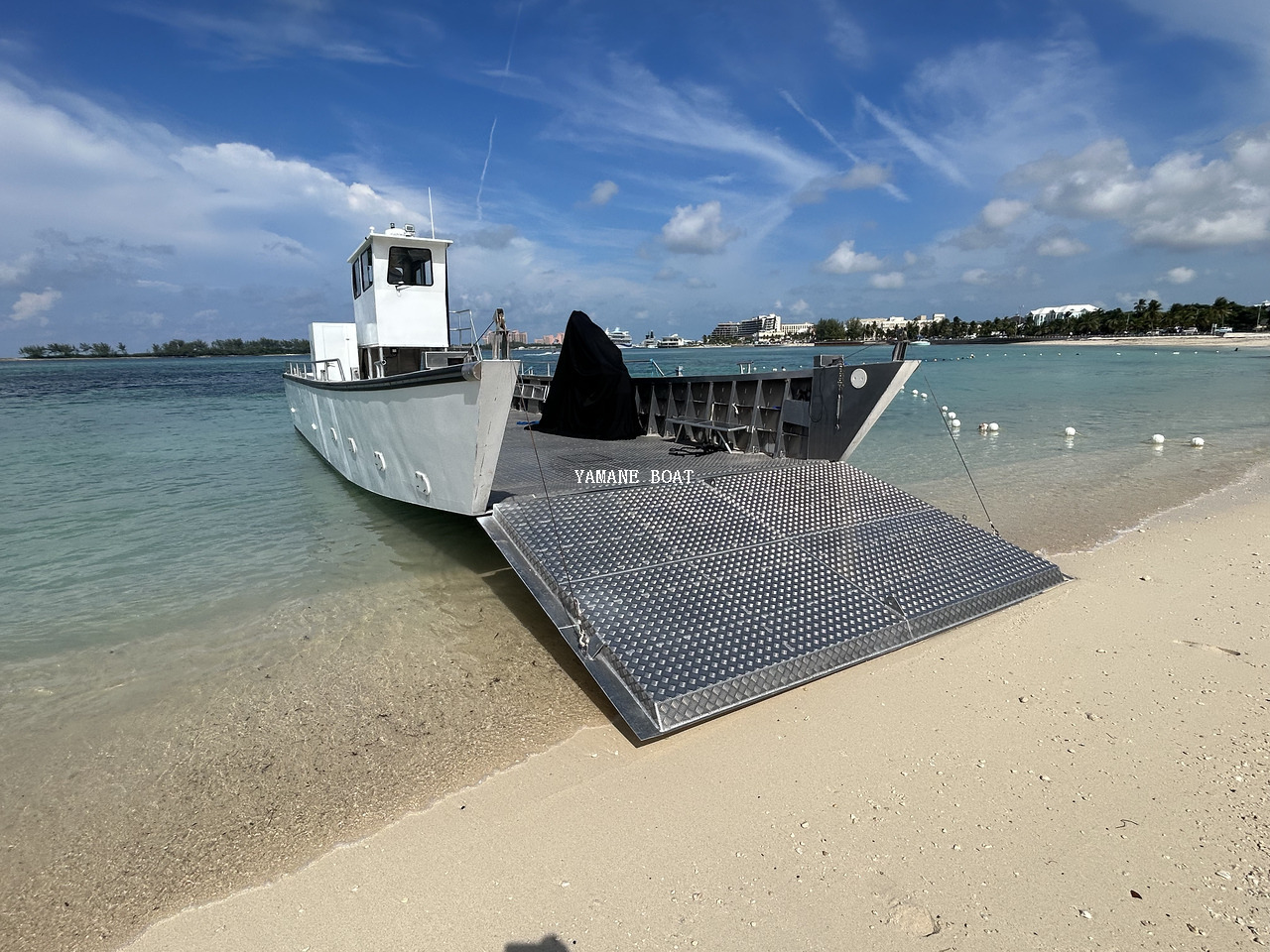 Bateau de transport de haute qualité en aluminium de 15 m