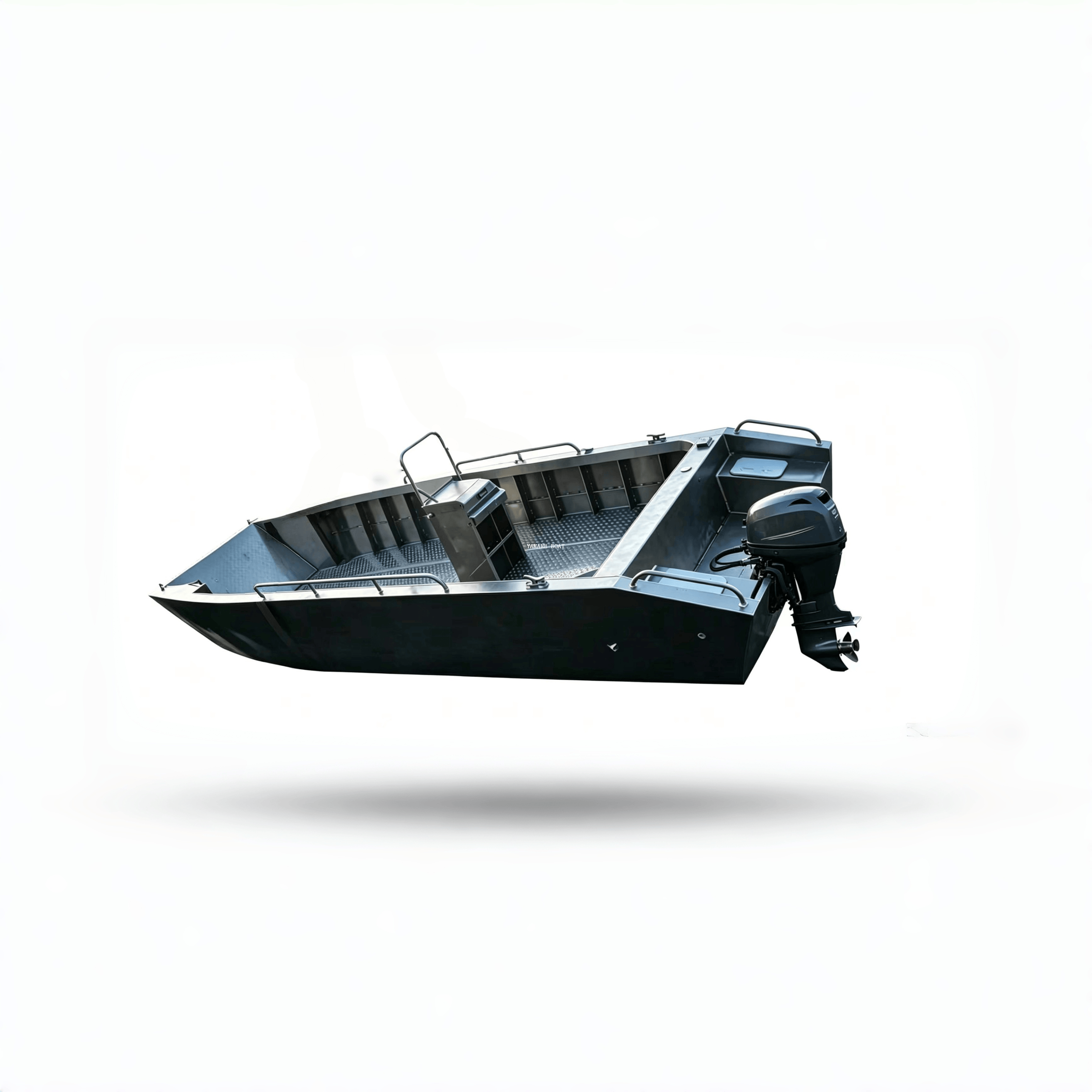 Bateau de débarquement en aluminium de 27 pieds avec auvent en T pour le Canada 