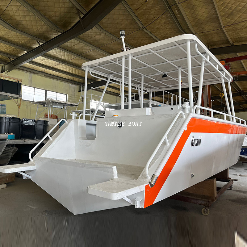 Bateau à vitesse rapide commercial en aluminium de 9,7 m
