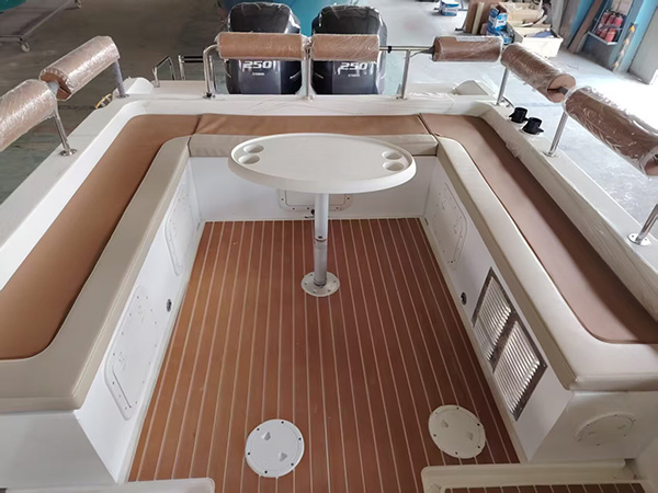 SG950F Bateau &agrave; cabine compl&egrave;te en fibre de verre de 9,5 m, yacht yamane ryu (6).JPG