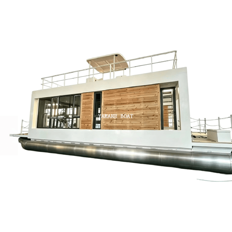 Bateau ponton en aluminium de 11,5 m - Fabricant de yachts Yamane Ryu