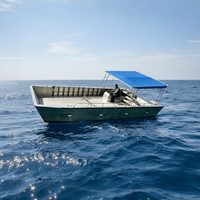 Barge de débarquement en aluminium de 11 m avec grande proue ouverte
