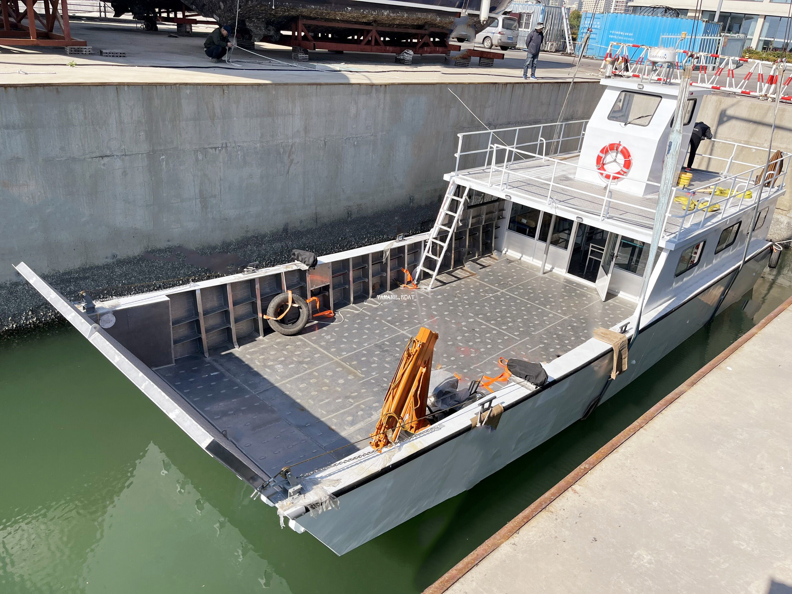 Péniche de débarquement de 15 m Fabricant de yachts Yamane Ryu 