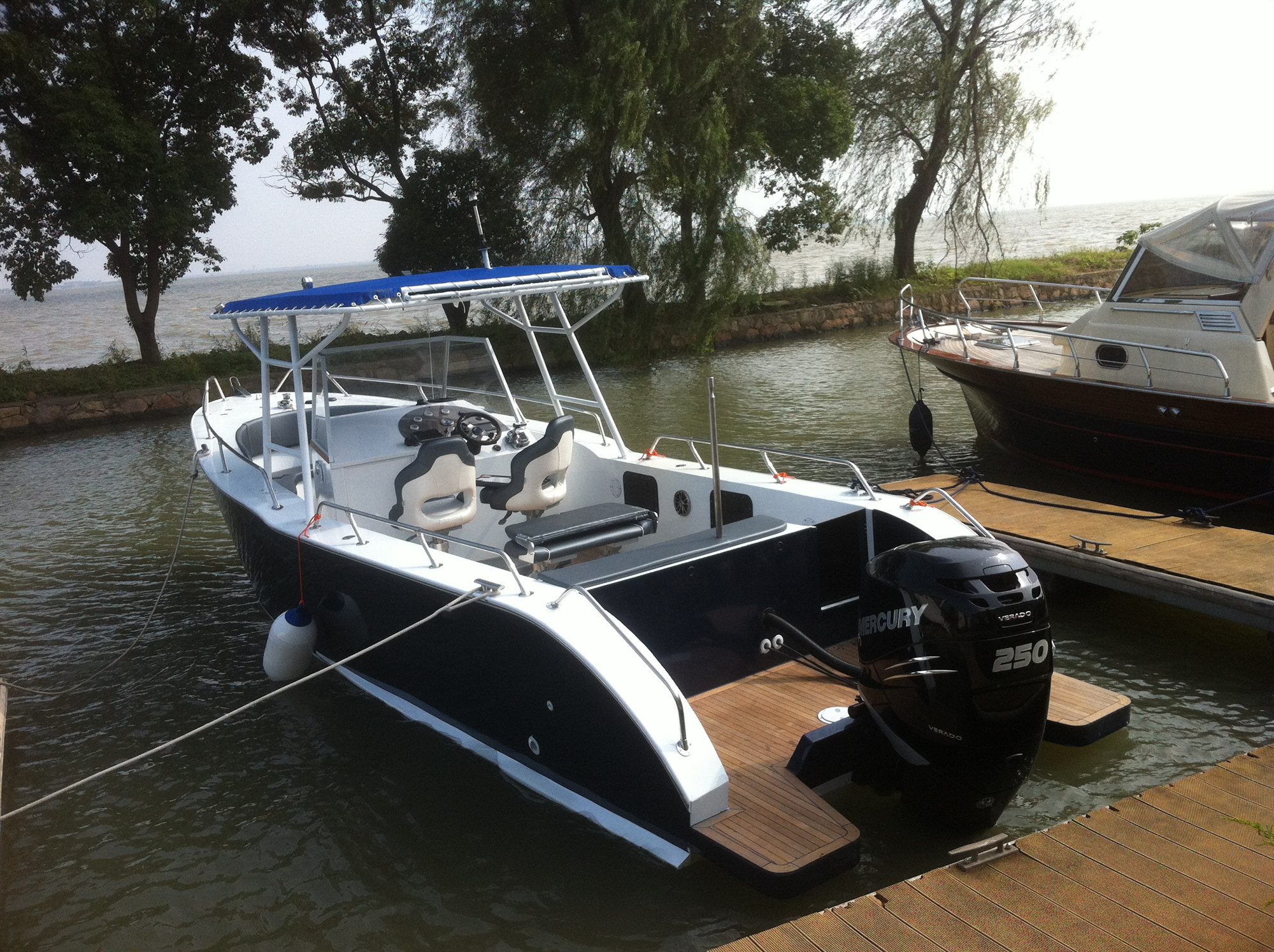 Feux de navigation de haute qualité Bateau en aluminium d'eau salée