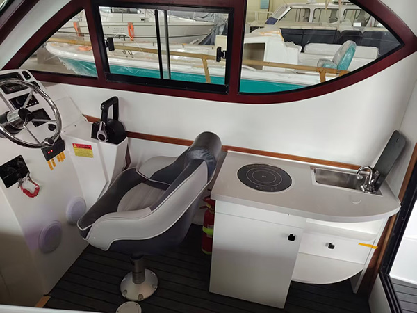 SG950F Bateau &agrave; cabine compl&egrave;te en fibre de verre de 9,5 m, yacht yamane ryu (14).JPG