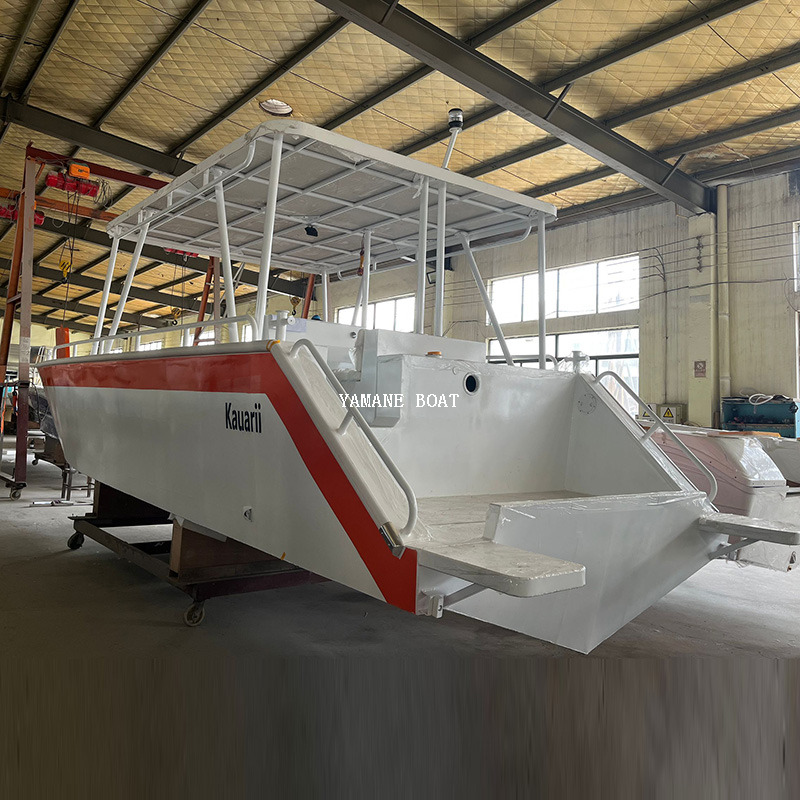 Bateau à vitesse rapide commercial en aluminium de 9,7 m