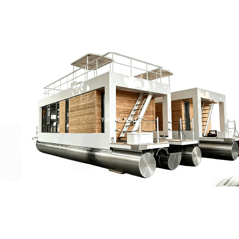 Bateau ponton en aluminium de 11,5 m - Fabricant de yachts Yamane Ryu