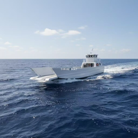 Péniche de débarquement en aluminium de 25 m pour le matériel de véhicules de transport de marchandises