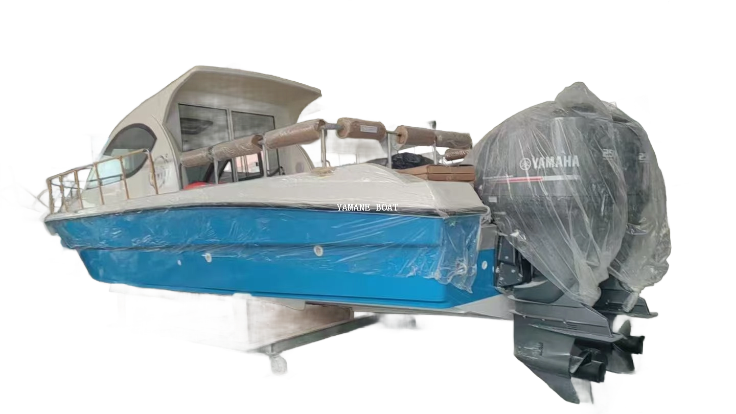 Bateau à cabine en fibre de verre de 32 pieds