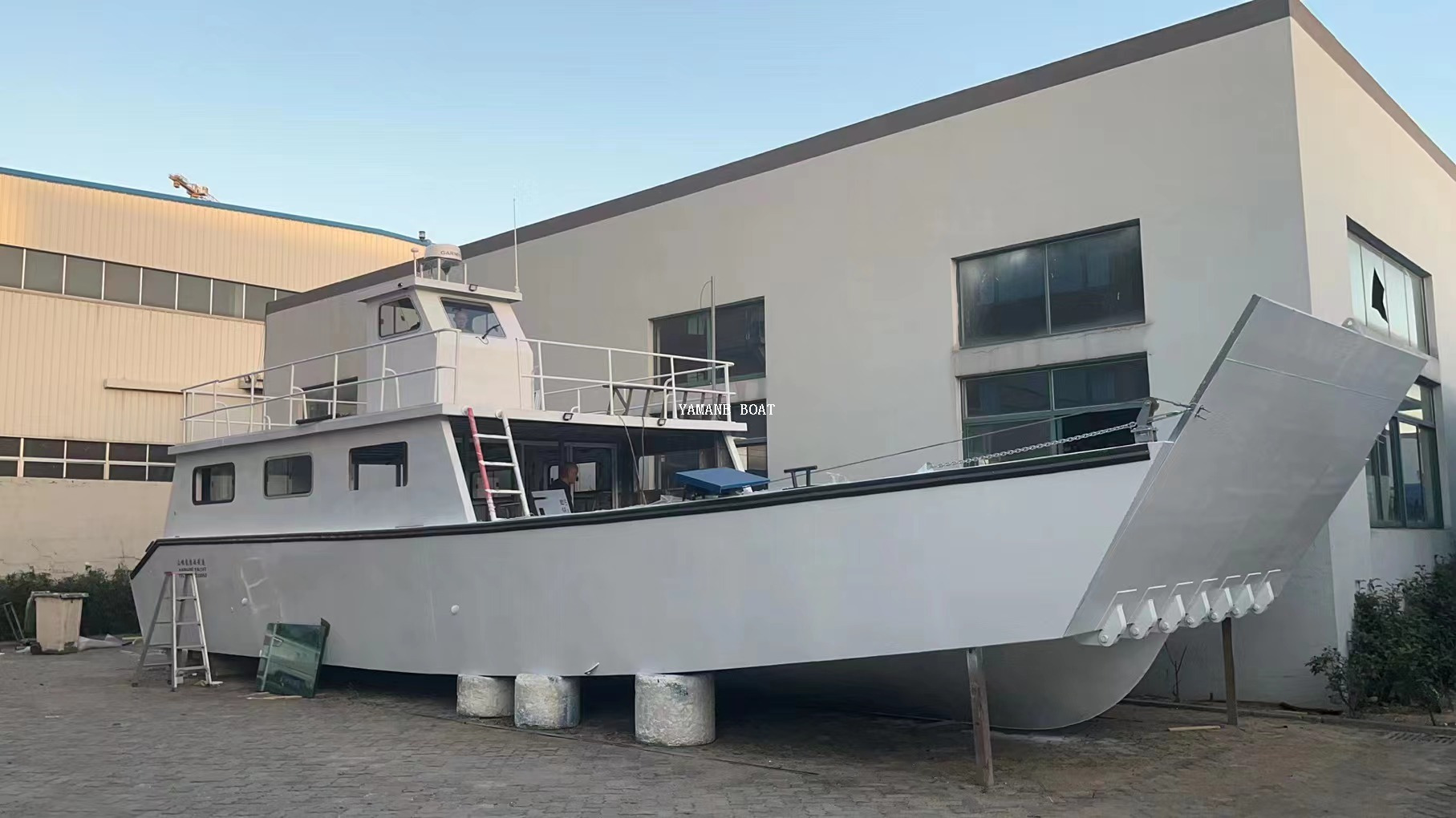 Bateau de transport de haute qualité en aluminium de 15 m