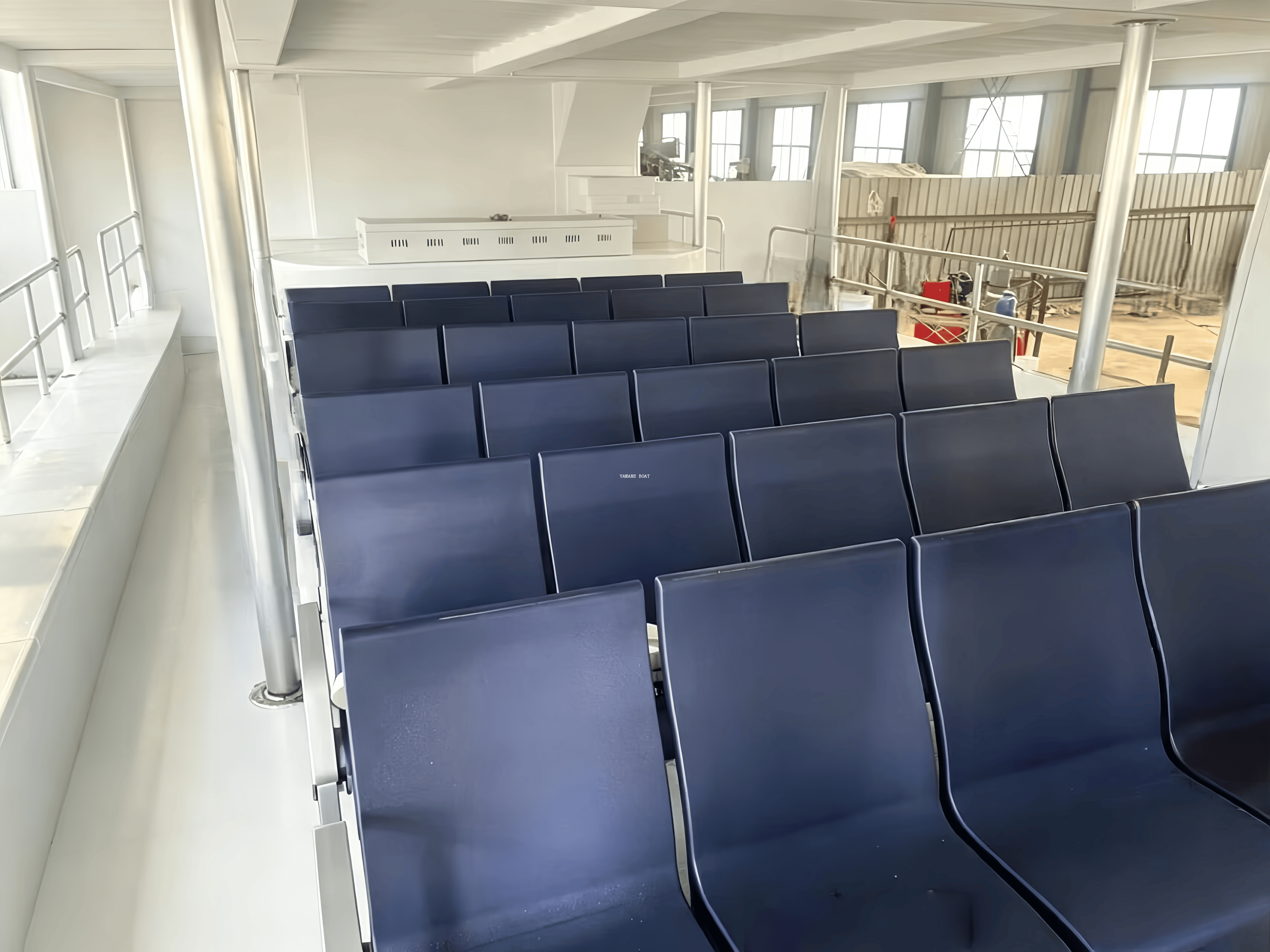 Bateau à passagers catamaran en aluminium de 50 pieds pour le tourisme et le tourisme